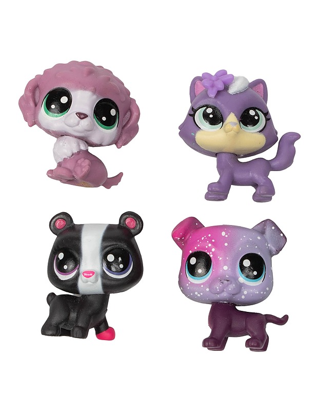 LITTLEST PET SHOP figuurit, 4 kpl - Lasten lelut - 10105441897 - 0