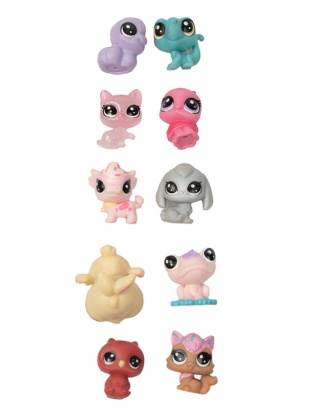 LITTLEST PET SHOP minifiguurit, 10 kpl - Lasten lelut - 10105441898 - 0
