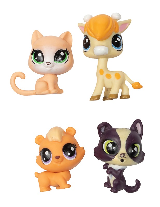 LITTLEST PET SHOP figuurit, 4 kpl - Lasten lelut - 10105441909 - 0