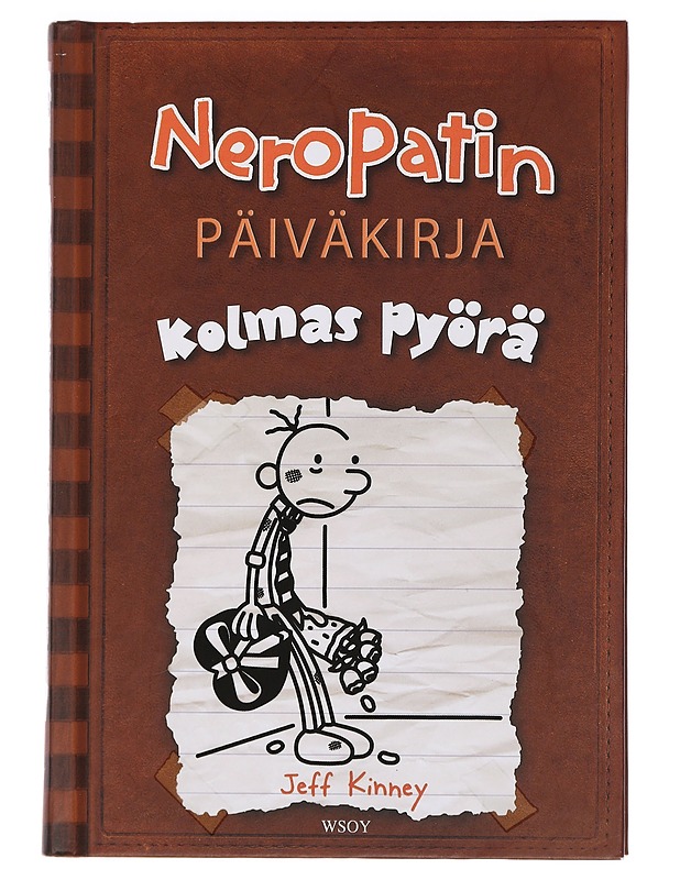 Neropatin päiväkirja 7: Kolmas pyörä - Kinney, Jeff - Lastenkirjat - 10105441939 - 0