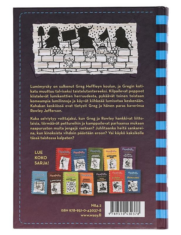 Neropatin päiväkirja 13: Kylmää kyytiä - Kinney, Jeff - Lastenkirjat - 10105441958 - 1