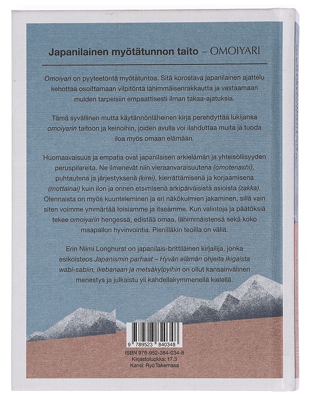 Japanilainen myötätunnon taito : omoiyari - Longhurst, Erin Niimi - Tietokirjat ja oppaat - 10105441973 - 1