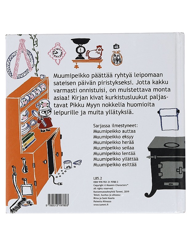 Muumipeikko leipoo - Kaarla, Riina - Lastenkirjat - 10105441970 - 1