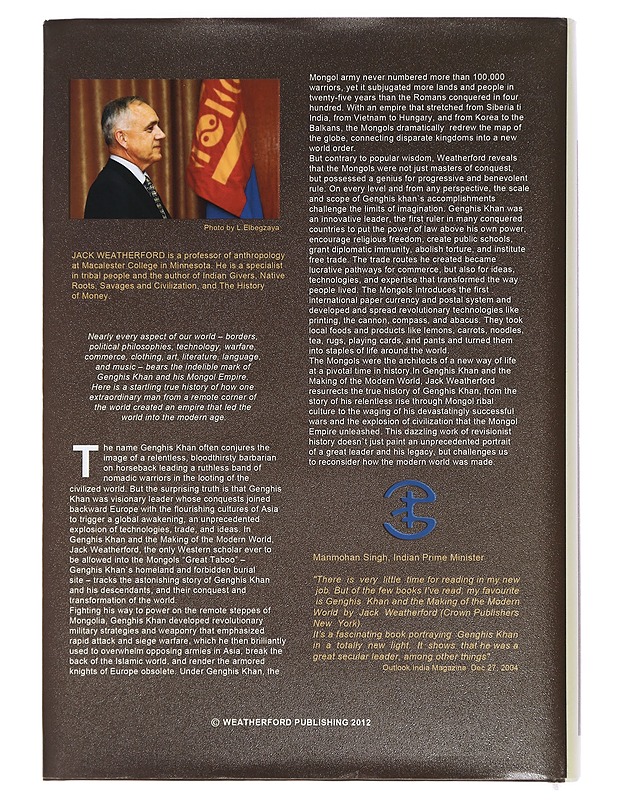Genghis Khan and the Making of the Modern World - Jack Weatherford - Historiakirjat - 10105441995 - 1