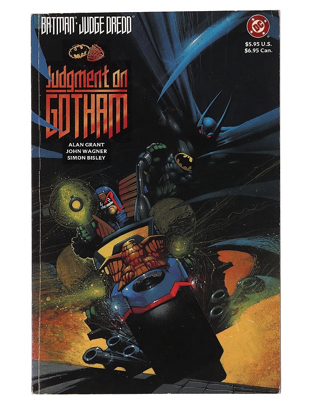  Batman/Judge Dredd: Judgment on Gotham - Alan Grant et al. - Sarjakuvat - 10105442011 - 0