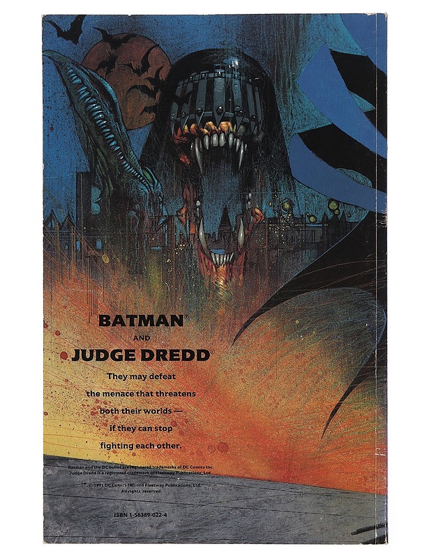  Batman/Judge Dredd: Judgment on Gotham - Alan Grant et al. - Sarjakuvat - 10105442011 - 1