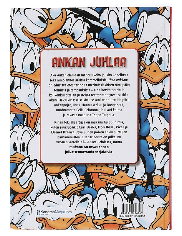 Ihan Ankkana : Aku Ankka 75 vuotta - Sarjakuvat - 10105442012 - 1