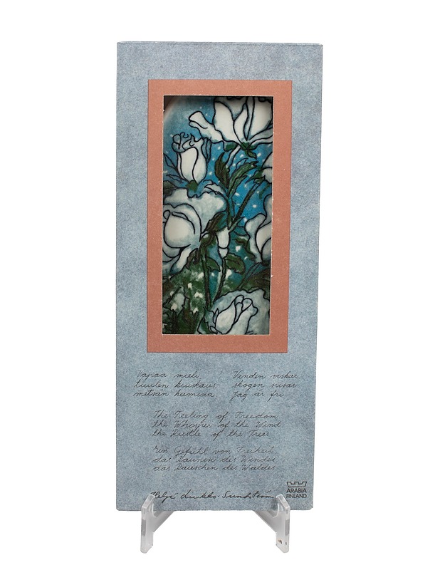 ARABIA Ruusupuu seinälaatta - Designsuosikit - 10105442025 - 0