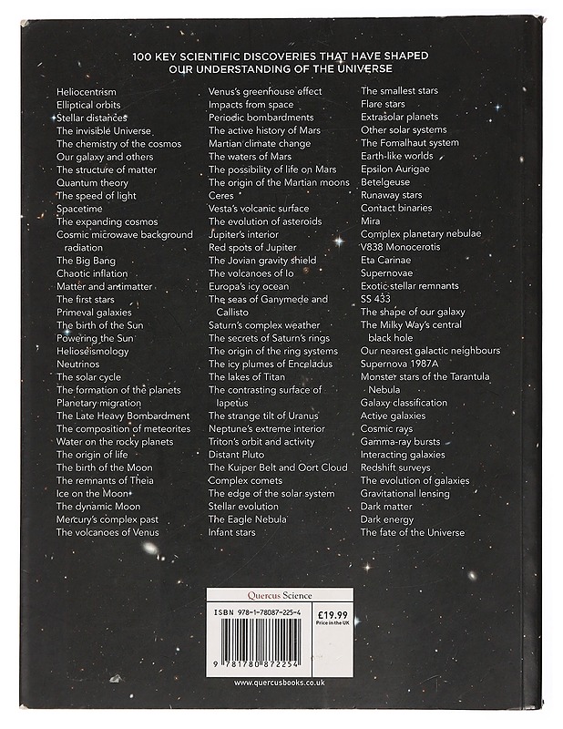 The Universe in 100 Key Discoveries - Giles Sparrow - Harrastekirjat - 10105442036 - 1