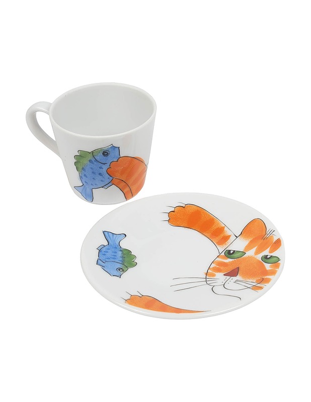 HELINA TILK kuppi ja aluslautanen - Lautaset ja kulhot - 10105442035 - 2