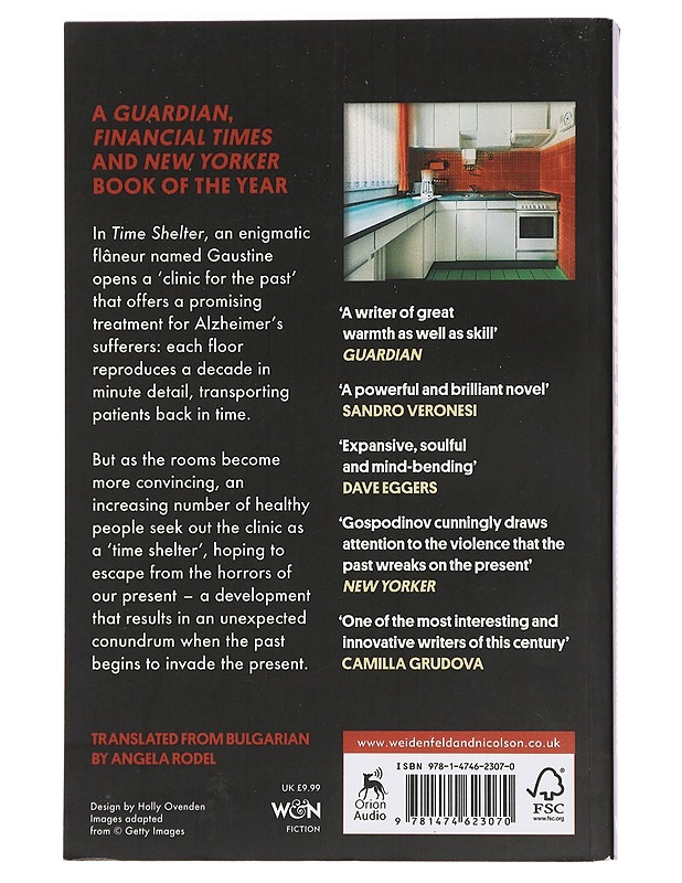 Time shelter - Gospodinov, Georgi - Romaanit ja novellit - 10105442054 - 1