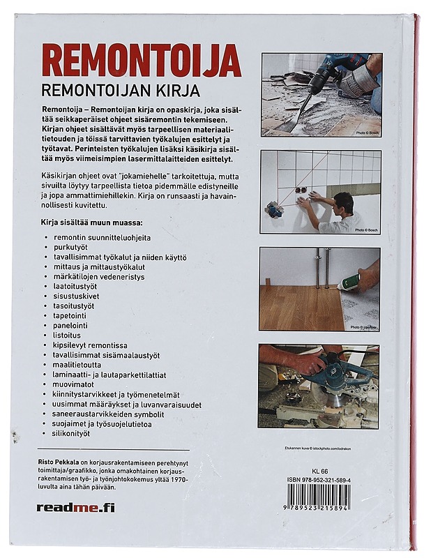 Remontoijan kirja - Risto Pekkala - Tietokirjat ja oppaat - 10105442061 - 1