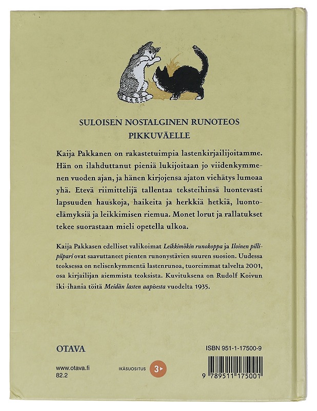 Runoretki - Pakkanen, Kaija - Lastenkirjat - 10105442070 - 1