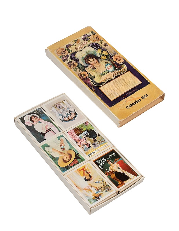 COCA-COLA Calendar 1901 tulitikkurasiasarja - Koriste-esineet - 10105442074 - 0