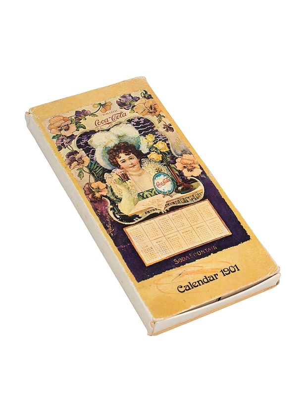 COCA-COLA Calendar 1901 tulitikkurasiasarja - Koriste-esineet - 10105442074 - 1