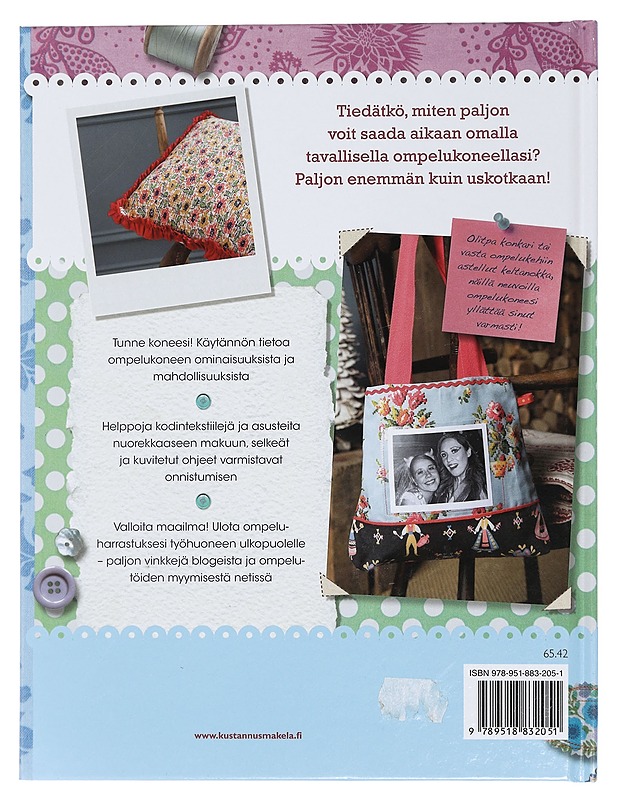 Enemmän irti ompelukoneesta - Elliot, Marion - Käsityökirjat - 10105442081 - 1