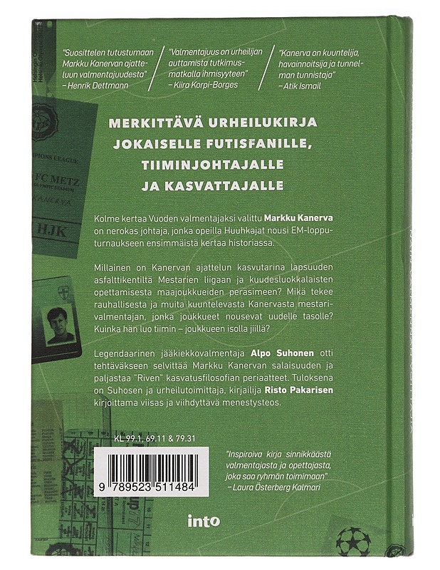 Markku Kanerva : näin valmennan voittajia - Suhonen, Alpo - Elämäkerrat ja muistelmat - 10105442122 - 1