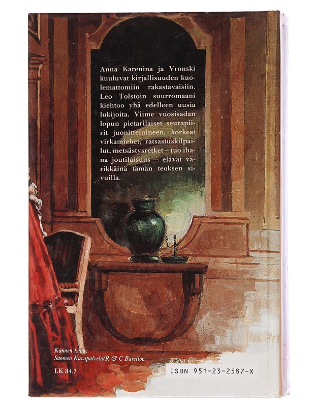 Anna Karenina - Tolstoi, Leo - Romaanit ja novellit - 10105442137 - 1