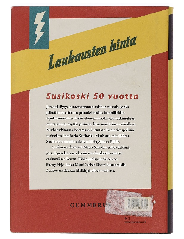 Laukausten hinta : salapoliisiromaani - Mauri Sariola - Jännitys ja dekkarit - 10105442144 - 1
