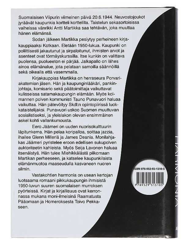 Vastakohtien harmonia - Araviita, Pertti - Romaanit ja novellit - 10105442145 - 1