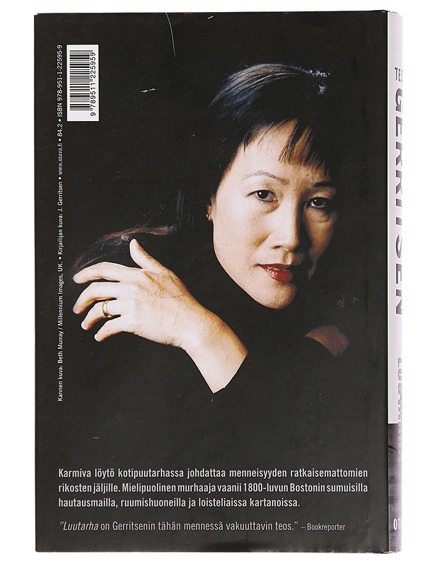 Luutarha - Gerritsen, Tess - Jännitys ja dekkarit - 10105442148 - 1