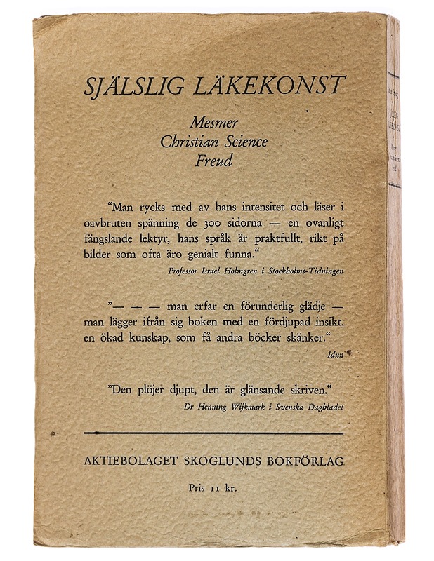 Själslig läkekonst - Zweig, Stefan - Tietokirjat ja oppaat - 10105442281 - 1