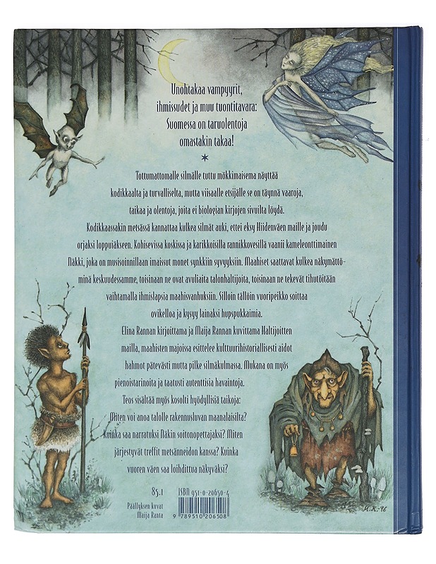 Haltijoitten mailla, maahisten majoissa : maan, metsän, veden ja vuoren väki - Ranta, Elina - Tietokirjat ja oppaat - 10105442283 - 1