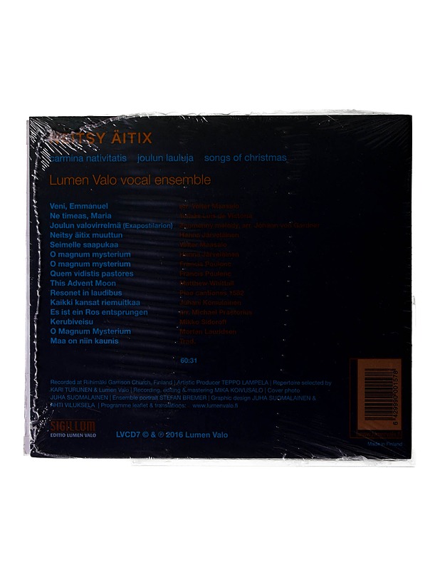 Lumen Valo - Neitsy Äitix: Joulun Lauluja - CD - Joulutuotteet - 10105442305 - 1
