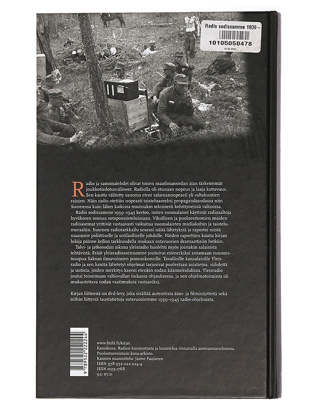 Radio sodissamme 1939-1945 - Lasse Vihonen - Historiakirjat - 10105442342 - 1