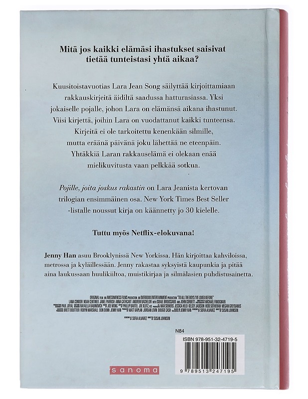 Pojille, joita joskus rakastin - Han, Jenny - Nuorten kirjat - 10105442351 - 1
