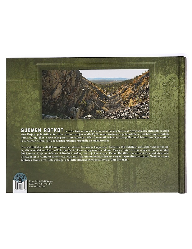 Suomen rotkot - Kesäläinen, Tuomo - Tietokirjat ja oppaat - 10105442366 - 1