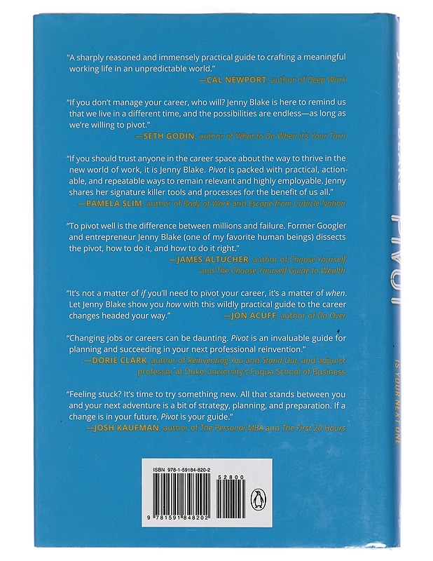 Pivot - Jenny Blake - Tietokirjat ja oppaat - 10105442367 - 1