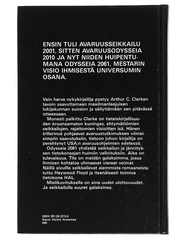 Odysseia 2061 - Clarke, Arthur C. - Romaanit ja novellit - 10105442374 - 1