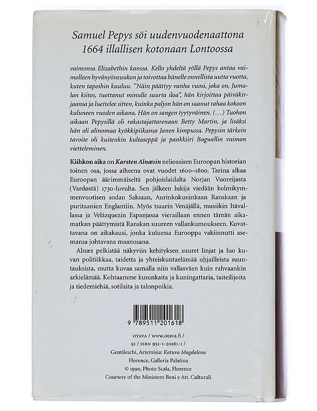 Euroopan historia. Kiihkon aika : 1600-1800 - Alnæs, Karsten - Historiakirjat - 10105442375 - 1