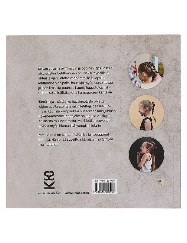 Isin ja tyttöjen lettikirja - Matti Airola - Lastenkirjat - 10105442379 - 1