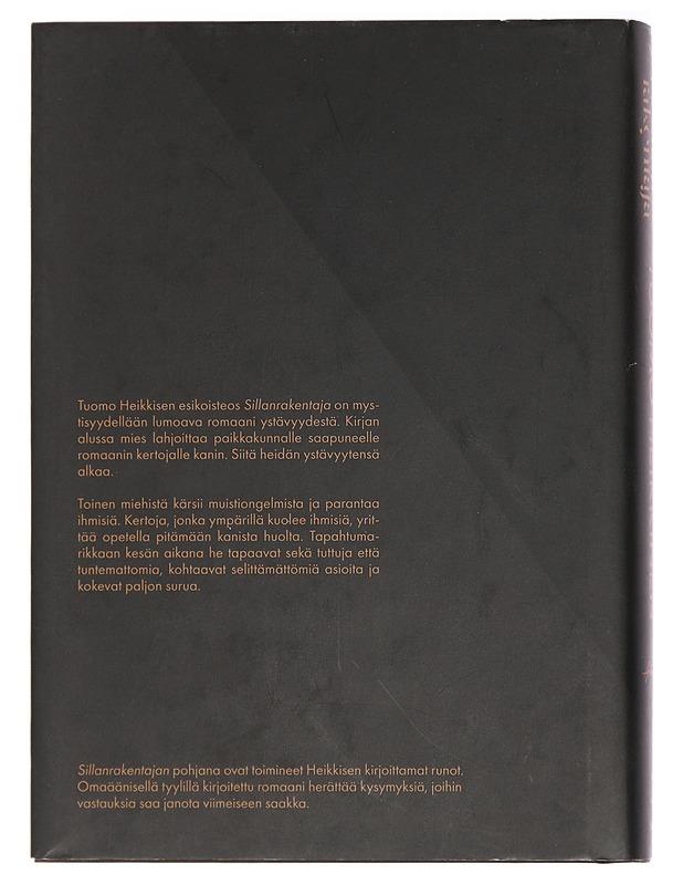 Sillanrakentaja - Tuomo Heikkinen - Romaanit ja novellit - 10105442385 - 1