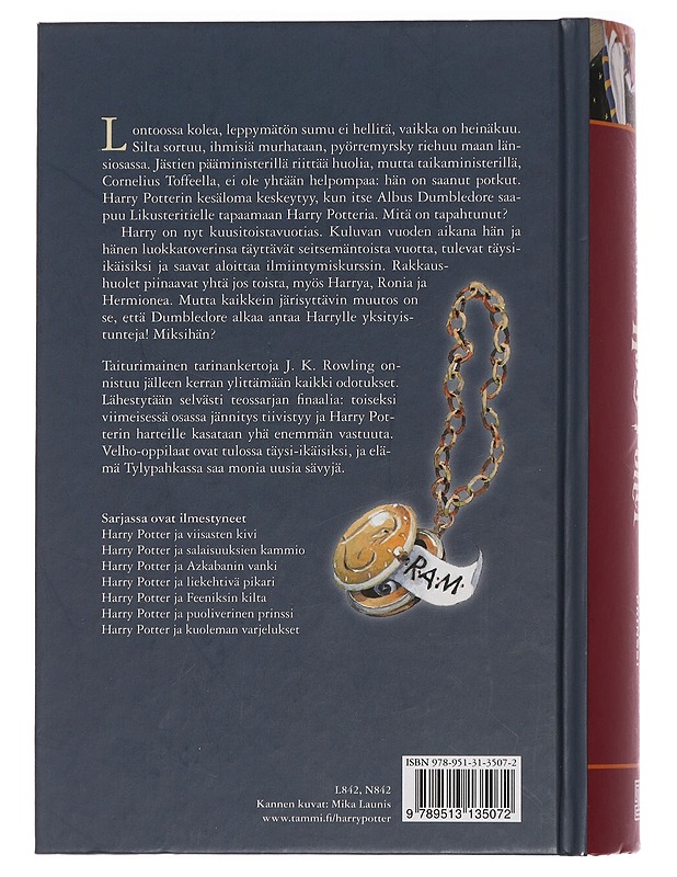 Harry Potter ja puoliverinen prinssi - Rowling, J. K. - Lastenkirjat - 10105442384 - 1