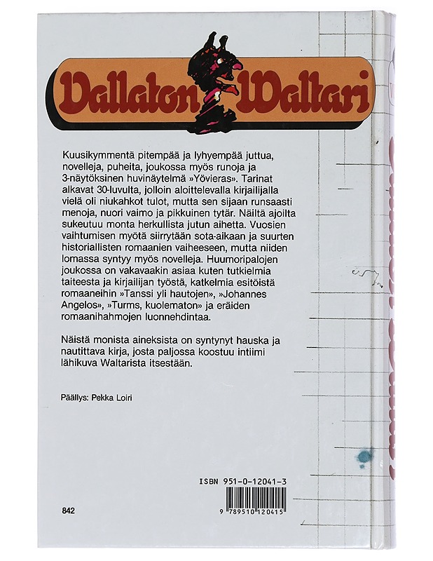 Vallaton Waltari - Waltari, Mika - Romaanit ja novellit - 10105442406 - 1