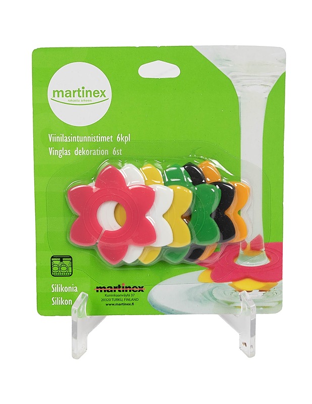 MARTINEX viinilasintunnistimet, 6 kpl - Muut astiat - 10105442414 - 0