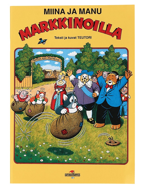 Miina ja Manu markkinoilla - Teutori - Lastenkirjat - 10105442453 - 0