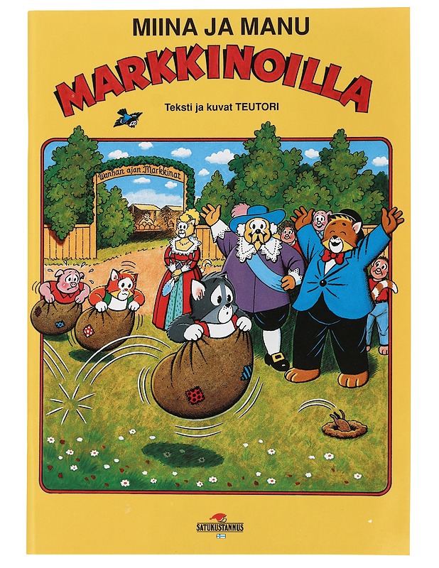 Miina ja Manu markkinoilla - Teutori - Lastenkirjat - 10105442454 - 0