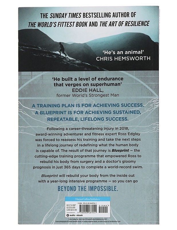 Blueprint: Build a bulletproof body for extreme adventure in 365 days - Ross Edgley - Tietokirjat ja oppaat - 10105442458 - 1