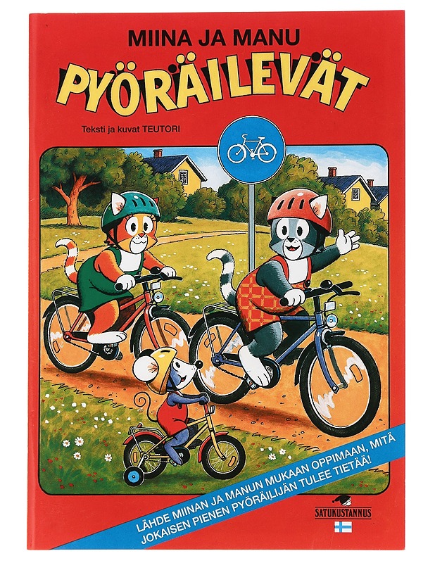 Miina ja Manu pyöräilevät - Teutori - Lastenkirjat - 10105442460 - 0