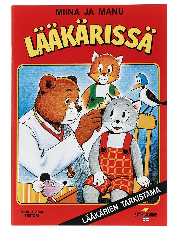 Miina ja Manu lääkärissä - Teutori - Lastenkirjat - 10105442463 - 0