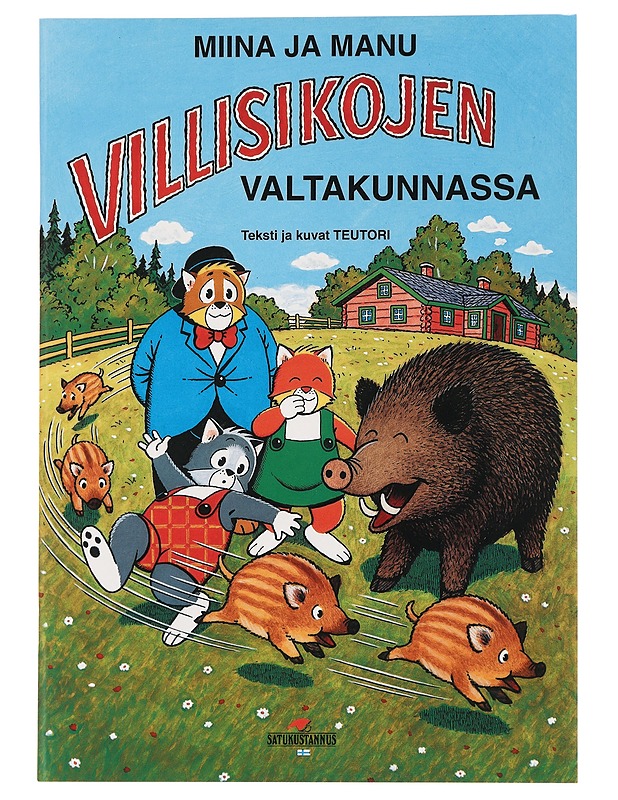 Miina ja Manu villisikojen valtakunnassa - Teutori - Lastenkirjat - 10105442465 - 0