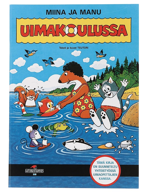 Miina ja Manu uimakoulussa - Teutori - Lastenkirjat - 10105442468 - 0