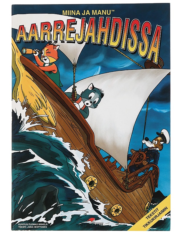 Miina ja Manu aarrejahdissa - Mäkelä, Tuomas - Lastenkirjat - 10105442473 - 0