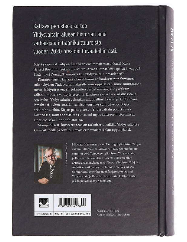 Tähtilipun maa : Yhdysvaltain alueen historia - Henriksson, Markku - Tietokirjat ja oppaat - 10105442506 - 1