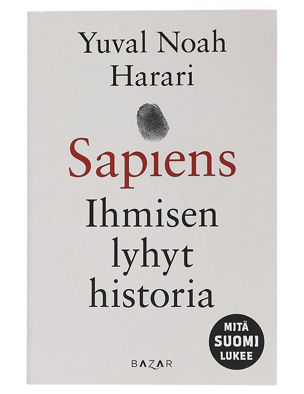 Sapiens : ihmisen lyhyt historia - Harari, Yuval Noah - Tietokirjat ja oppaat - 10105442502 - 0