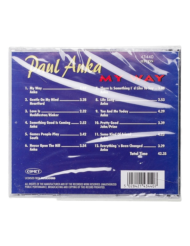 Paul Anka - My Way - CD - CD-levyt - 10105442517 - 1